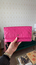 Load image into Gallery viewer, Chanel Caviar Clutch Pink