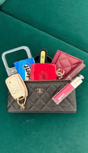 Load image into Gallery viewer, Chanel Caviar Quilted Slim Vanity Black GHW