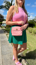 Load image into Gallery viewer, Chanel Vintage Lambskin Flap Camera Bag Pink