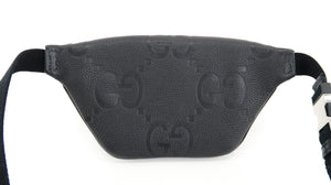 Gucci Giant Monogram Leather Bumbag Black