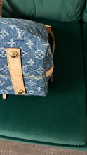 Load image into Gallery viewer, Louis Vuitton Monogram Denim CarryAll MM Blue