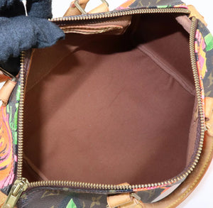 Louis Vuitton Monogram Rose Stephen Sprouse Speedy 30