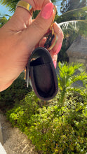 Load image into Gallery viewer, Prada Saffiano Earbud Case Black