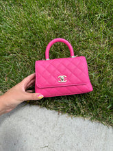 Load image into Gallery viewer, Chanel Caviar Mini Coco Handle Pink