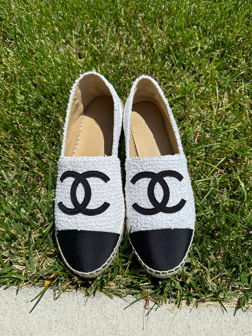 Chanel Espedrilles Tweed Size 40