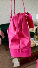 Load image into Gallery viewer, Beis Mini Weekender in Barbie Pink