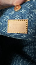 Load image into Gallery viewer, Louis Vuitton Monogram Denim CarryAll MM Blue