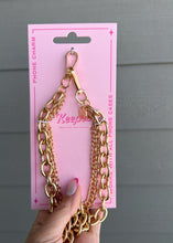 Load image into Gallery viewer, Keepes Layered Link Bag Charm Gold