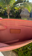 Load image into Gallery viewer, Louis Vuitton Damier Azur Neverfull Pochette Pink