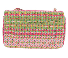 Load image into Gallery viewer, Chanel Tweed Small Single Flap Pink