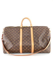 Louis Vuitton Monogram Keepall 55 Bandouliere