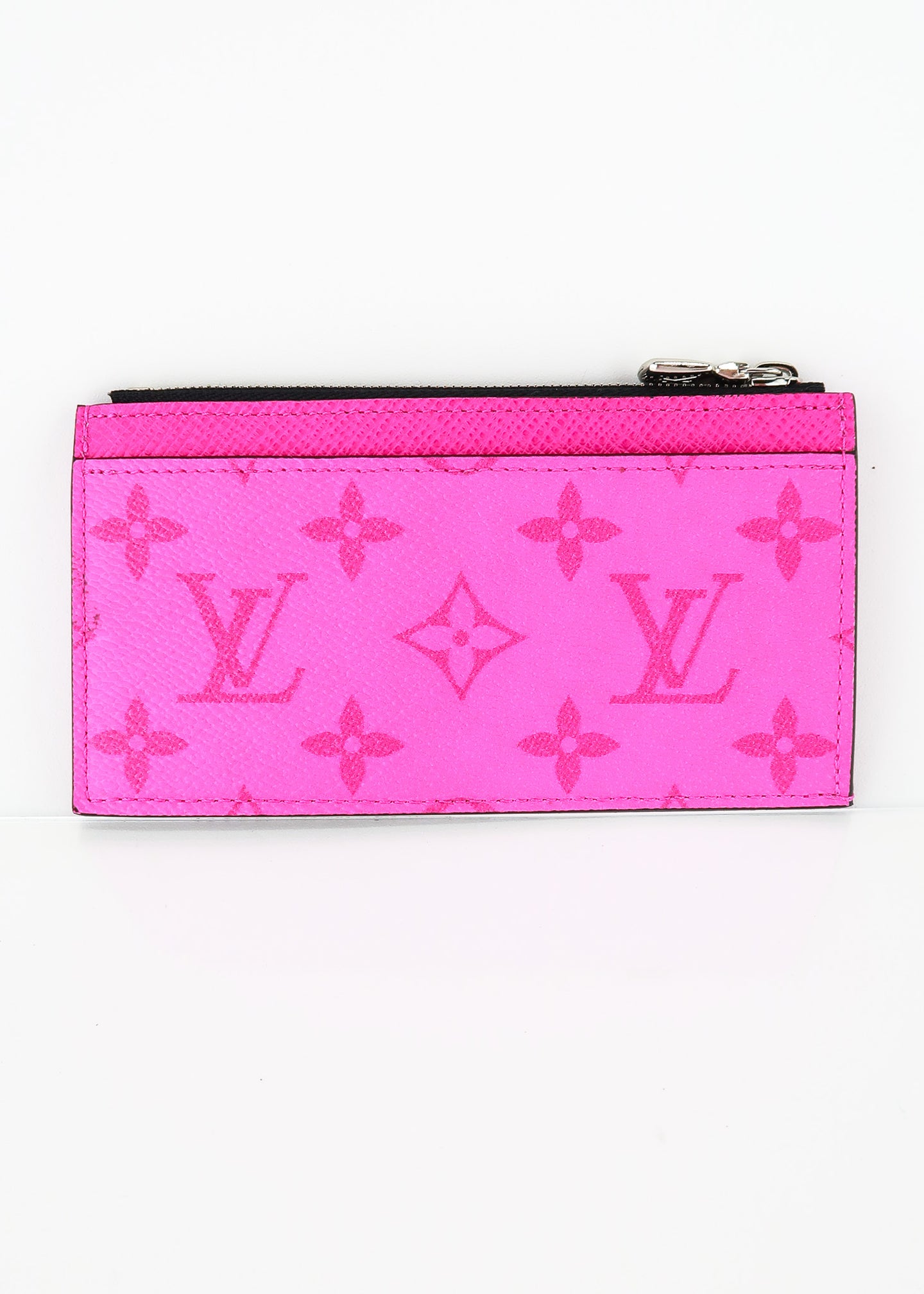 Louis Vuitton Taigarama Coin Card Pink