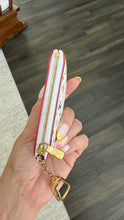 Load image into Gallery viewer, Louis Vuitton Multicolor Monogram Key Pouch 20th Anniversary White