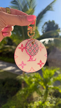 Load image into Gallery viewer, Louis Vuitton By The Pool Bag Charm Pink