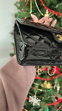 Load image into Gallery viewer, Chanel Quilted Patent Leather School Memory Black