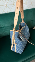 Load image into Gallery viewer, Louis Vuitton Monogram Denim CarryAll MM Blue