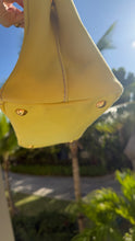 Load image into Gallery viewer, Prada Canapa Small Yellow Tote