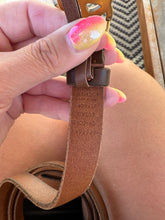 Load image into Gallery viewer, Gucci Skinny Brown Marmont Belt