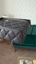 Load image into Gallery viewer, Chanel Caviar Quilted Slim Vanity Black GHW