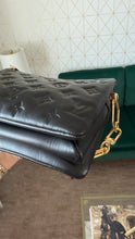 Load image into Gallery viewer, Louis Vuitton Calfskin Coussin BB Black