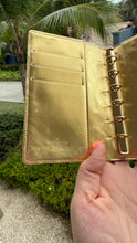 Load image into Gallery viewer, Louis Vuitton Vernis Monogram Agenda PM Gold