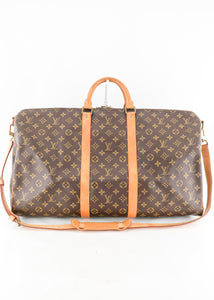 Louis Vuitton Monogram Keepall 55 Bandouliere