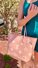Load image into Gallery viewer, Louis Vuitton Monogram Bicolor Neverfull MM Pink *Full Set*