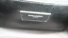 Load image into Gallery viewer, Saint Laurent West Hollywood Croc Shoulder Bag Black