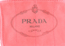 Load image into Gallery viewer, Prada Canapa Mini Canvas Tote Red