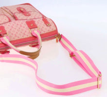 Load image into Gallery viewer, Louis Vuitton Marie Kate Mini Lin Briefcase Pink