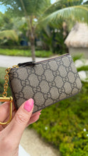 Load image into Gallery viewer, Gucci Supreme Monogram Key Pouch Brown
