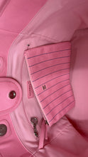 Load image into Gallery viewer, Chanel Canvas Calfskin Striped Large Deauville Tote Pink Blue