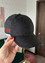 Load image into Gallery viewer, Gucci Original Canvas Baseball Hat with Web