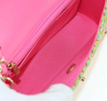 Load image into Gallery viewer, Chanel Tweed Small Single Flap Pink