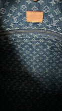 Load image into Gallery viewer, Louis Vuitton Monogram Denim CarryAll MM Blue