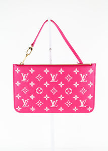Louis Vuitton Empreinte Neverfull Pochette Pink