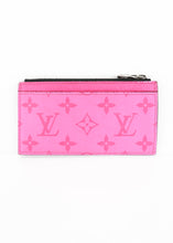 Load image into Gallery viewer, Louis Vuitton Taigarama Card Coin Pink