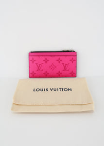 Louis Vuitton Taigarama Coin Card Pink