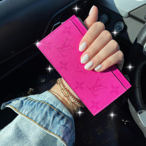 Louis Vuitton Taigarama Coin Card Pink