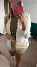Load image into Gallery viewer, Chanel Lambskin Metallic Wallet on a Chain Gold