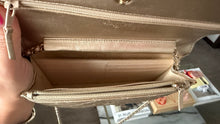 Load image into Gallery viewer, Chanel Lambskin Metallic Wallet on a Chain Gold