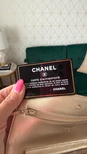 Load image into Gallery viewer, Chanel Lambskin Metallic Wallet on a Chain Gold