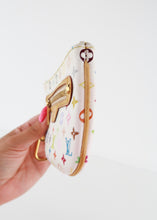 Load image into Gallery viewer, Louis Vuitton Multicolor Cles Key Pouch White