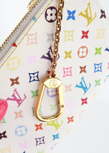 Load image into Gallery viewer, Louis Vuitton Multicolor Cles Key Pouch White