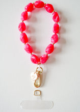 Load image into Gallery viewer, Keepes Phone Charm Katie Pink Stone