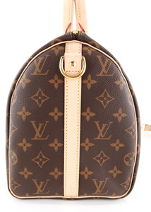 Louis Vuitton Monogram Speedy 30 Bandouliere