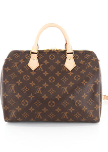 Louis Vuitton Monogram Speedy 30 Bandouliere