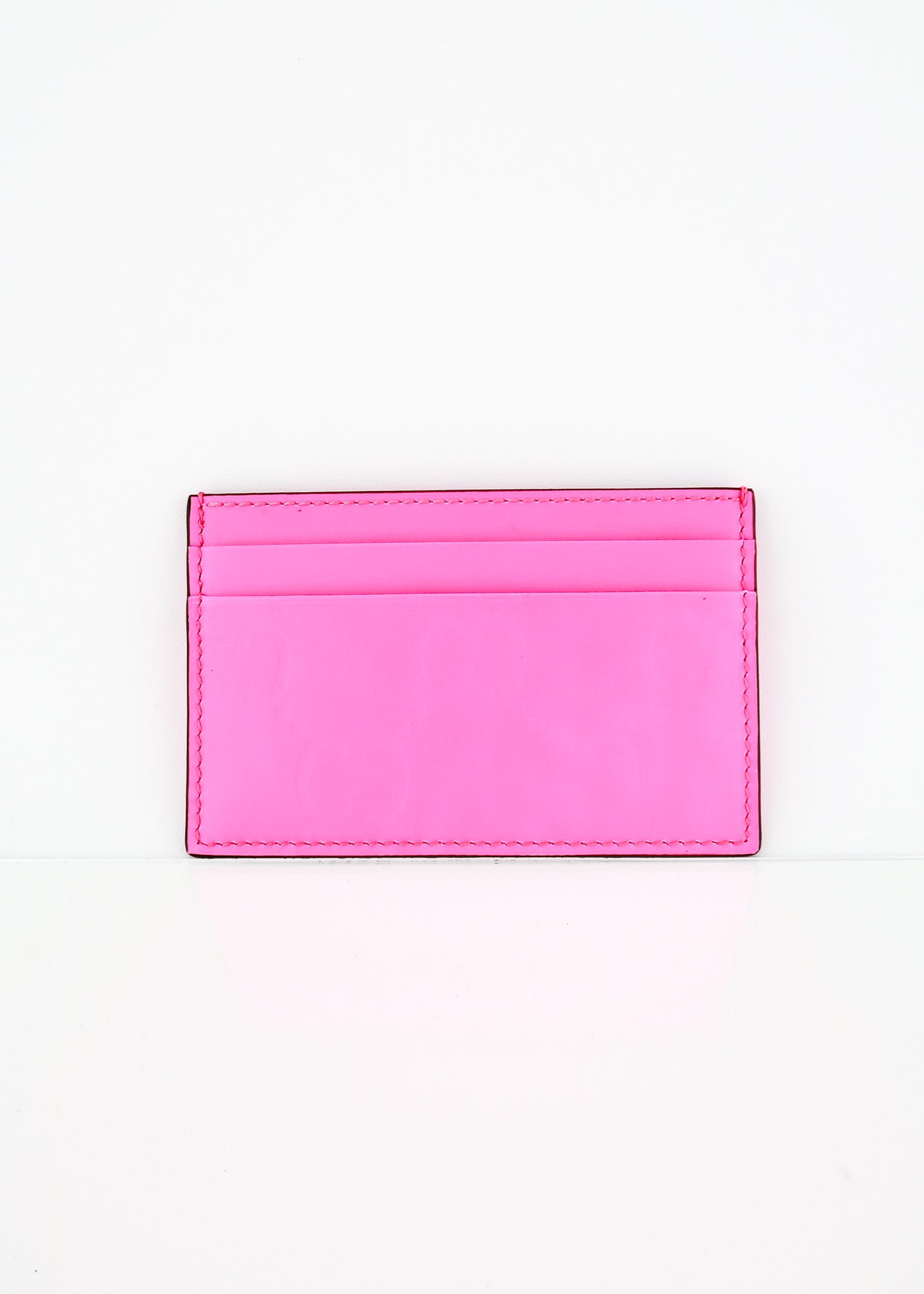 Gucci Rubber Monogram Card Holder Pink – DAC