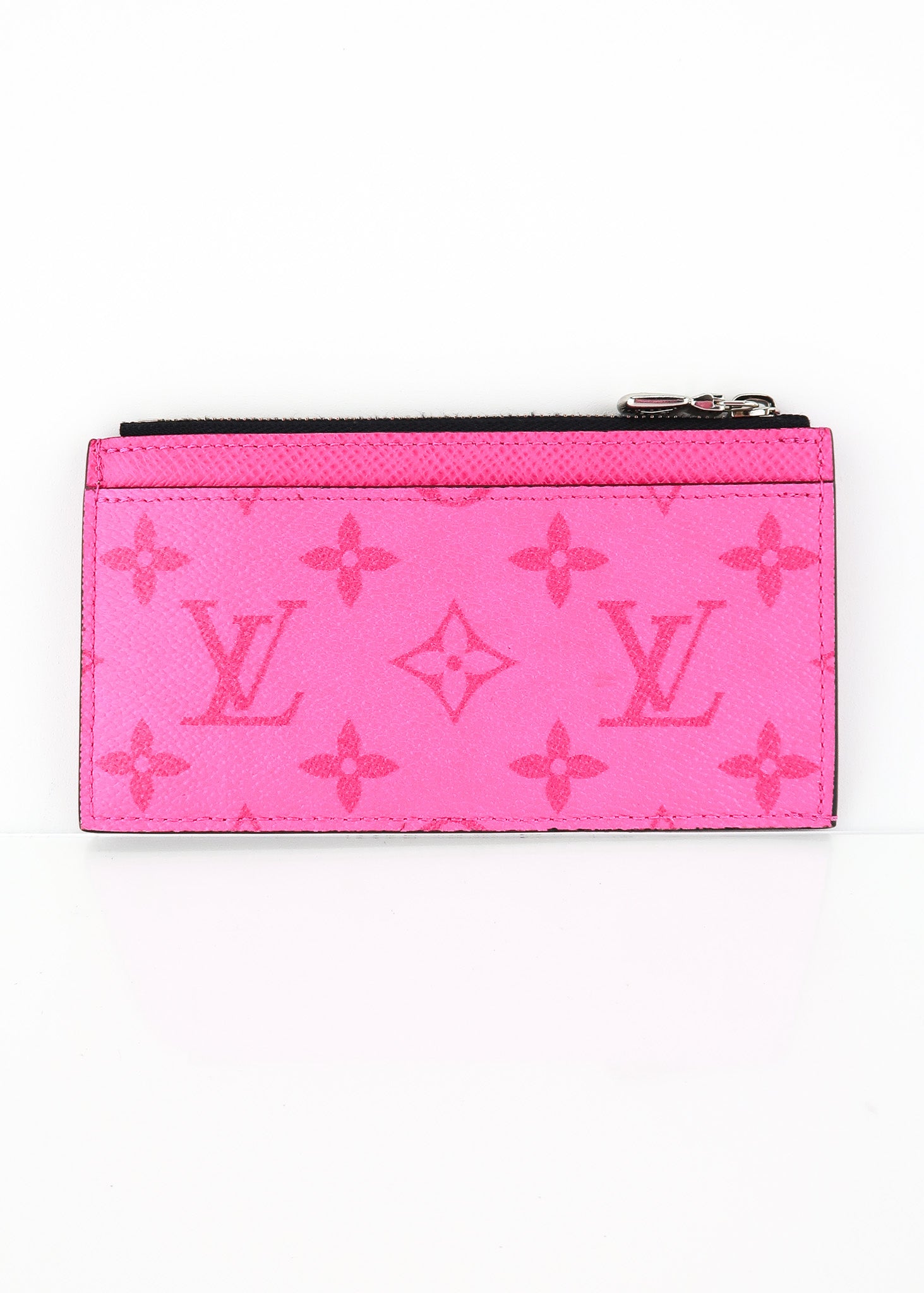 Louis Vuitton Taigarama Coin Card Holder Pink – DAC