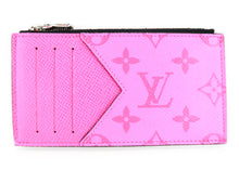 Load image into Gallery viewer, Louis Vuitton Taigarama Coin Card Holder Pink